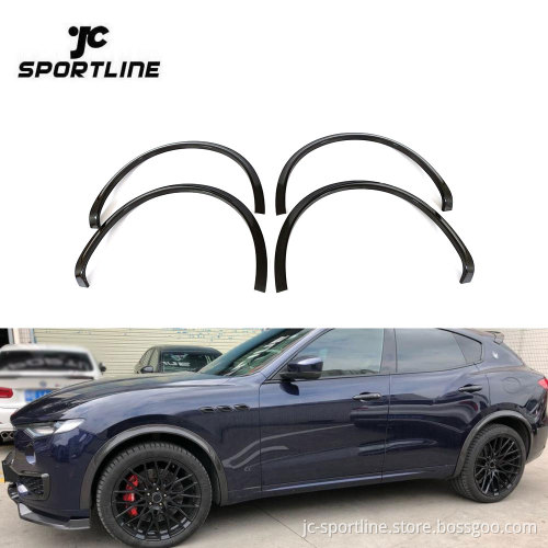Carbon Fiber Car Wheel Fender Flares for Maserati Levante (2016-2018)